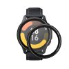 Комплект от 2 защитни фолиа Kwmobile за Xiaomi Mi Watch/Mi Watch Color Sport, прозрачно/черно, полимер, KWM0000258D001C