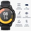 Комплект от 2 защитни фолиа Kwmobile за Xiaomi Mi Watch/Mi Watch Color Sport, прозрачно/черно, полимер, KWM0000258D001C