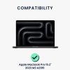 Защитно фолио Kwmobile за Apple Macbook Pro M3 16.2" (2023), прозрачно, пластмаса, KWM0000258H001C