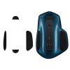 Стикер за крака на мишката Kwmobile за Logitech MX Master 2S, черен, PVC, KWM0000258J001C