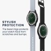 Kwmobile Dial Frame за Samsung Galaxy Watch 6 Classic, сребрист, алуминий, KWM000024TL002C