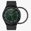 Kwmobile Dial Frame за Samsung Galaxy Watch 6 Classic, черен/сребрист, алуминий, KWM0000259B001C