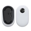 Kwmobile калъф за мишка Apple Magic Mouse, бял, силикон, KWM0000259K002C