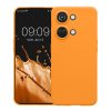 Калъф Kwmobile за OnePlus Nord 3 5G, оранжев, силикон, KWM0000204U007C