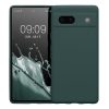 Калъф Kwmobile за Google Pixel 7a, тъмно зелен, силикон, KWM000019YF017C