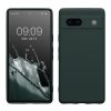 Калъф Kwmobile за Google Pixel 7a, тъмно зелен, силикон, KWM000019YF018C