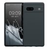 Калъф Kwmobile за Google Pixel 7a, тъмно сив, силикон, KWM000019YF019C