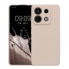 Калъф Kwmobile за Xiaomi Redmi Note 13 Pro 5G/Poco X6, крем, силикон, KWM000020LD002C