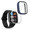 Комплект от 2 калъфа Kwmobile за Xiaomi Redmi Watch 3 Active, прозрачен/зелен, силикон, KWM000024YF004C