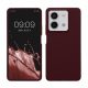 Калъф Kwmobile за Xiaomi Redmi Note 13, бордо, силикон, KWM000020LM004C