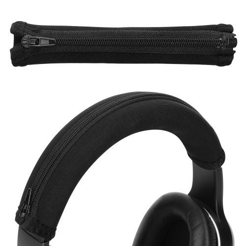 Каишка за слушалки Kwmobile за Audio-Technica ATH-S200BT/ATH-S220BT, черна, неопрен, KWM000025AN001C