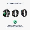 Kwmobile USB кабел за зареждане за Xiaomi Redmi Watch 4 / Watch 3 Active / Watch 3 Lite, черен, пластмаса, KWM000025BD001C