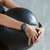 Комплект от 2 калъфа Kwmobile за Amazfit Active, прозрачен/черен, силикон, KWM000025BI001C