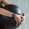 Комплект от 2 калъфа Kwmobile за Amazfit Active, черен/сребрист, силикон, KWM000025BI002C