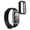 Комплект от 2 калъфа Kwmobile за Xiaomi Smart Band 8 Active/Redmi Band 2, прозрачен/черен, силикон, KWM000025BJ001C