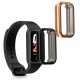 Комплект от 2 калъфа Kwmobile за Xiaomi Smart Band 8 Active/Redmi Band 2, черен/златен, силикон, KWM000025BJ002C