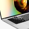 Капак клавиатура Kwmobile за Apple MacBook Pro M2 16" (2023)/MacBook Pro M3 16" (2023), черен, силикон, KWM000025BO001C