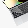 Защита на клавиатурата Kwmobile за Apple MacBook Air M2 (2022), прозрачна, силиконова, KWM000025BT001C