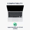 Стикер за клавиатура Kwmobile за Apple MacBook Air M2 (2022), многоцветен, пластмаса, KWM000025CP001C