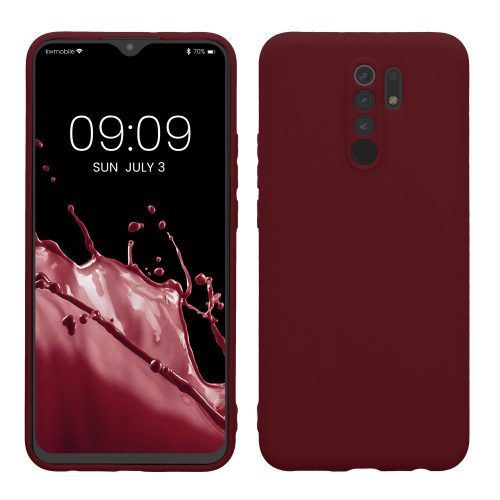 Калъф Kwmobile за Xiaomi Redmi 9, черен, силикон, KWM000011MN021C