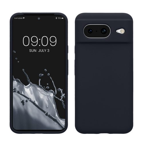 Калъф Kwmobile за Google Pixel 8, тъмно син, силикон, KWM000020JF019C