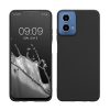 Калъф Kwmobile за Motorola Moto G34, черен, силикон, KWM000022QU001C