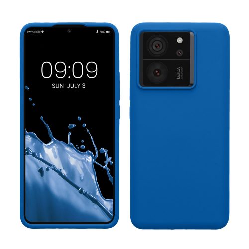 Калъф Kwmobile за Xiaomi 13T/13T Pro, син, силикон, KWM000020IT008C