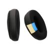 Комплект от 2 Kwmobile Cooling Gel Ear Cushions за Logitech G Pro X/G Pro X 2/G Pro X Wireless, черни, еко кожа, KWM000025DE001C