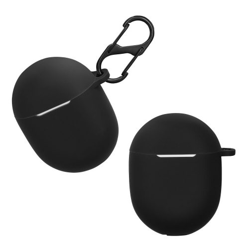 Калъф за слушалки Kwmobile за Google Pixel Buds A Series, черен, силикон, KWM000025DK001C