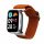 Каишка Kwmobile за Xiaomi Redmi Watch 3 Active, кафява, найлон, KWM000025FI004C