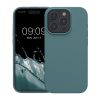 Калъф Kwmobile за Apple iPhone 15 Pro, тъмно зелен, силикон, KWM000020CC023C