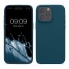 Калъф Kwmobile за Apple iPhone 15 Pro Max, зелен, силикон, KWM000020CD016C