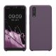 Калъф Kwmobile за Huawei P20, тъмно лилав, силикон, KWM0000094I036C