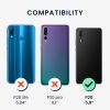 Калъф Kwmobile за Huawei P20, тъмно лилав, силикон, KWM0000094I036C