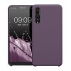 Калъф Kwmobile за Huawei P20 Pro, тъмно лилав, силикон, KWM000009QC040C