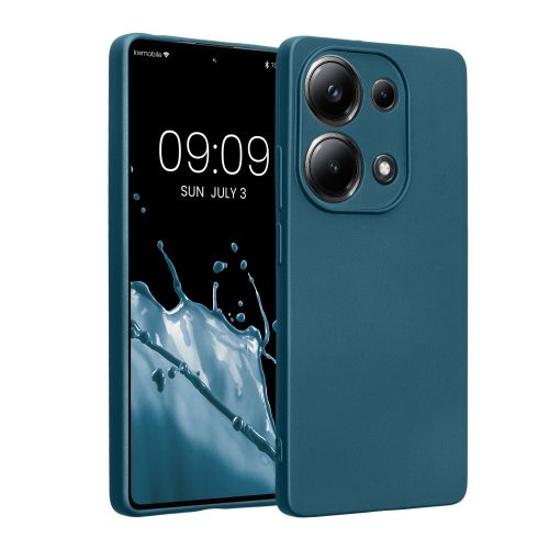 Калъф Kwmobile за Xiaomi M6 Pro, син, силикон, KWM000020MJ003C