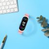 Каишка Kwmobile за Xiaomi Mi Band 8, светло розово, найлон, KWM0000250L005C