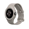 Каишка Kwmobile за Google Pixel Watch 2/Pixel Watch, сив, силикон, KWM000025GT002C