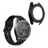 Комплект от 2 капака Kwmobile със защитно стъкло за Xiaomi Watch S3, черен/прозрачен, пластмаса, KWM000025GV001C