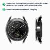 Комплект от 2 капака Kwmobile със защитно стъкло за Xiaomi Watch S3, черен/прозрачен, пластмаса, KWM000025GV001C