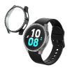 Комплект от 2 калъфа Kwmobile за Samsung Galaxy Watch 5, прозрачен/черен, пластмасов, KWM000024ZL002C