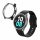 Комплект от 2 калъфа Kwmobile за Samsung Galaxy Watch 5, прозрачен/черен, пластмасов, KWM000024ZL002C