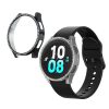 Комплект от 2 калъфа Kwmobile за Samsung Galaxy Watch 5, прозрачен/черен, пластмасов, KWM000024ZL002C