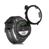 Комплект от 2 калъфа за Garmin Forerunner 255/Forerunner 255 Music, Kwmobile, черен/прозрачен, пластмаса, 59311.01