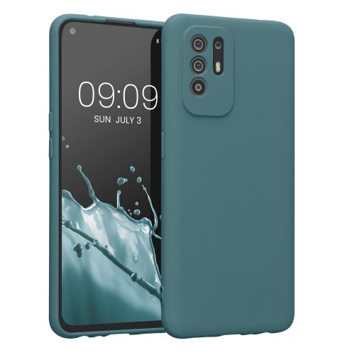 Калъф Kwmobile за OPPO A94 5G, силиконов, зелен, 58332.207