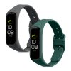 Комплект от 2 каишки за Samsung Galaxy Fit 2, Kwmobile, зелен/сив, силикон, 53962.09