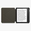 калъф kwmobile за Kobo Libra 2, Екологична кожа, Сив, 56576.35