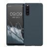 Калъф Kwmobile за Sony Xperia 10 IV, силиконов, син, 57800.202