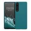 Калъф Kwmobile за Sony Xperia 1 IV, силиконов, зелен, 58661.57