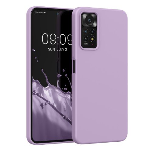 Калъф Kwmobile за Xiaomi Redmi Note 11 Pro/Redmi Note 11 Pro 5G, силиконов, лилав, 57373.140